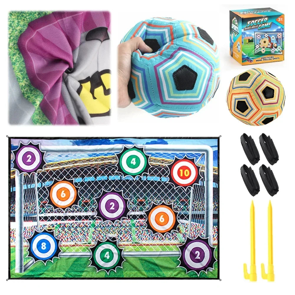 Sticky Soccer™ – Laatta & portaat – Playmat jalkapallo