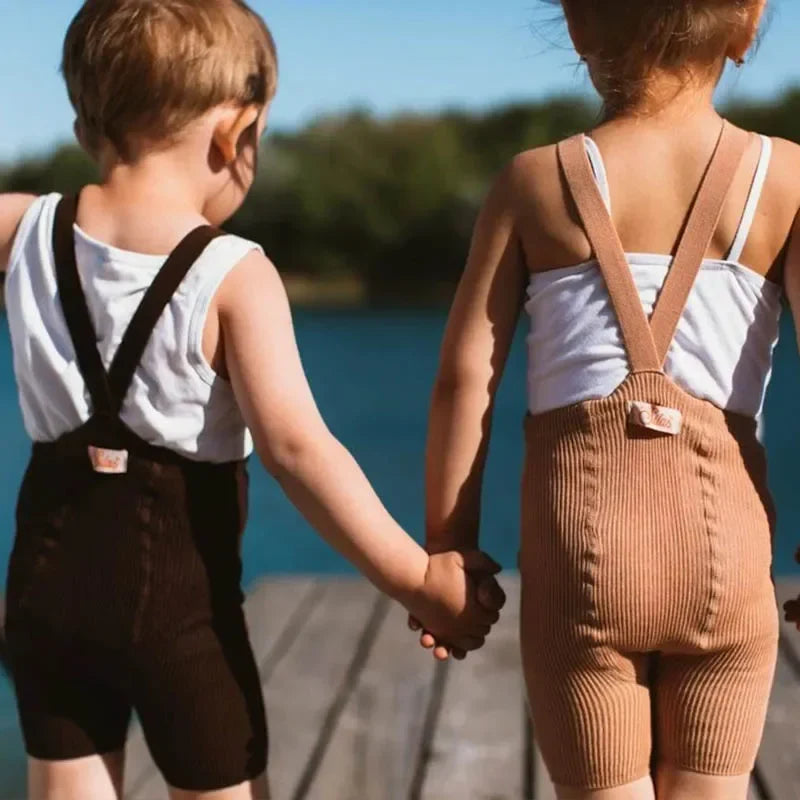 Mini Fashion™ - Kätevät henkselit - Lyhytlahkeiset housut