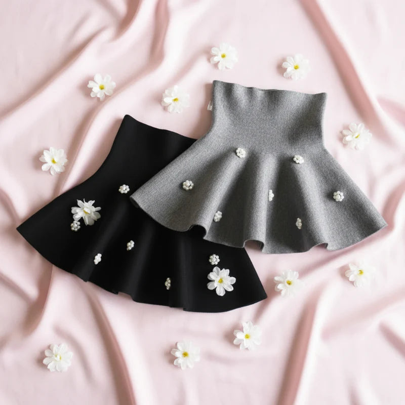 Girls Knitted Skirt – Mukavuus ja tyyli – Lasten hame