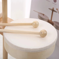Thumbnail for Kids Wooden Drum Toy – Musiikki & Luovuus – Rumpusetti