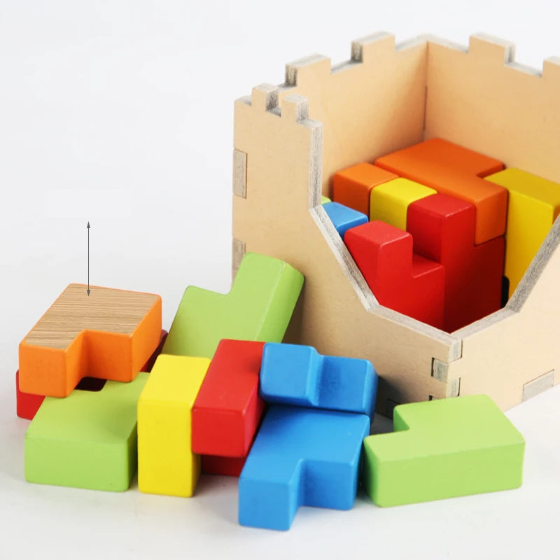 Woods™ - Harjoitus tekee mestarin - 3D Tetris Puzzle