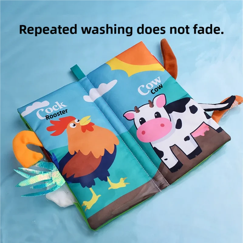 SoftTails – Värikäs ja aistillinen – Vauvan peukalo-kirja