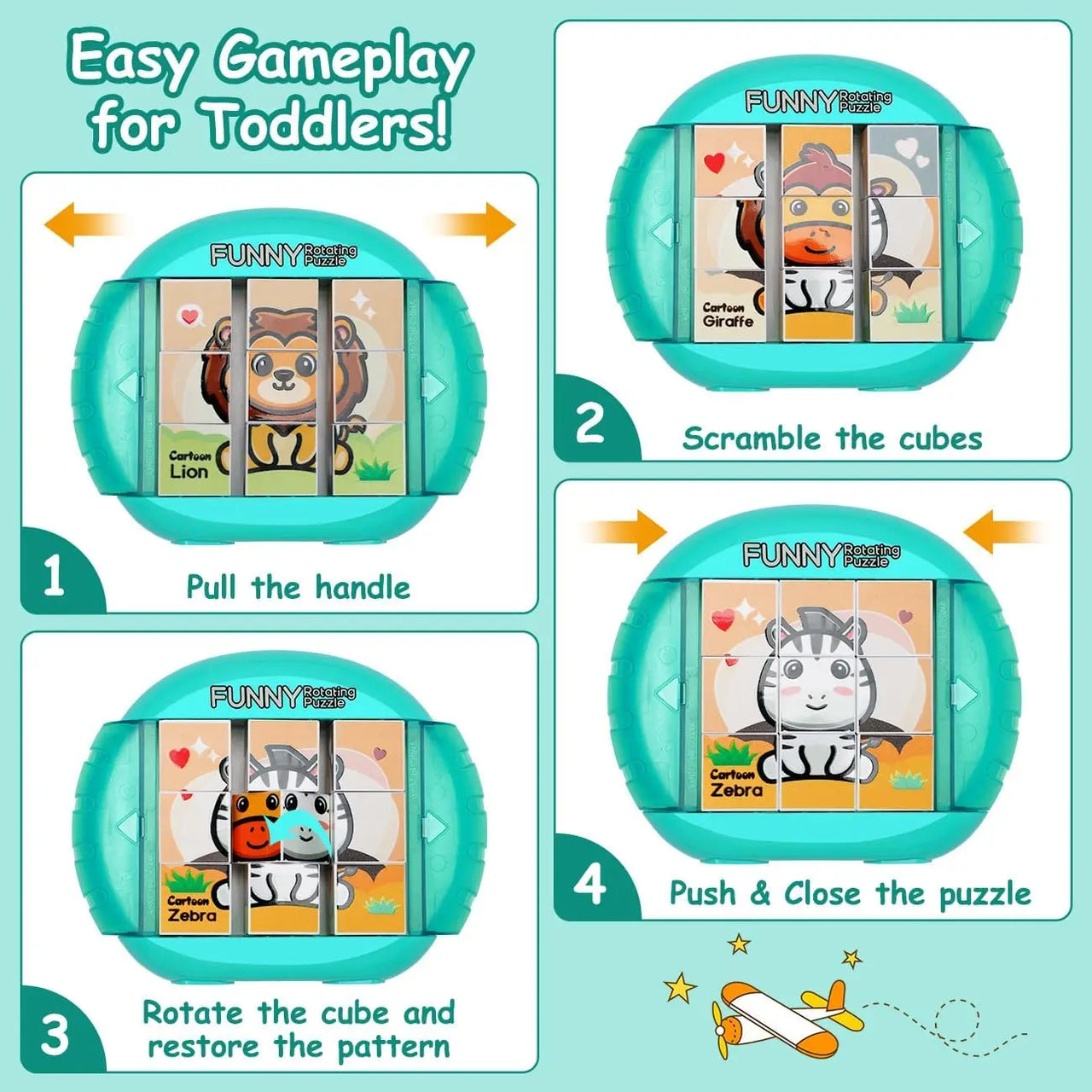 Twisty Puzzle™ - Palapelihauskaa - Palapeli