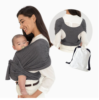 Thumbnail for SoftNest - Mukava, hengittävä ja turvallinen – ergonominen vauvan kantoliina