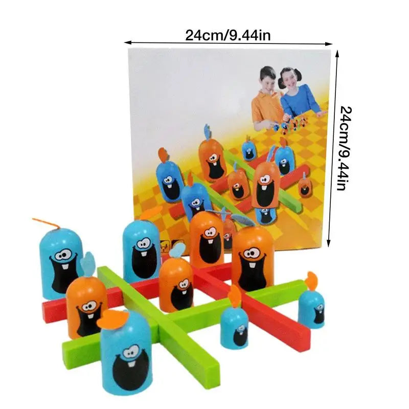 Chomp TicTacToe™ - Syö ja voita - Ristinolla lautapeli