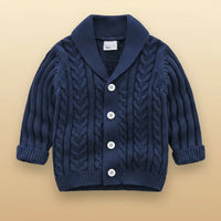 Thumbnail for CozyCub – Mukava ja tyylikäs – neulottu lasten neuletakki