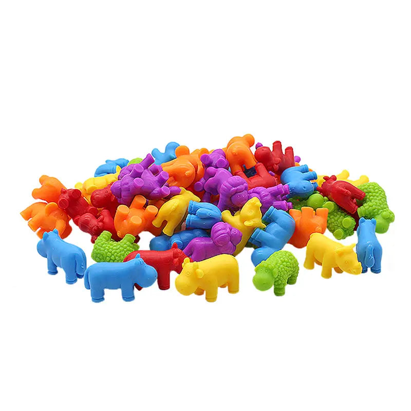 Rainbow Teddy Bears Toys™ - Educatief & Creatief - Regenboog Telberen
