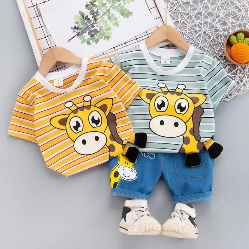 Mini Fashion™ - Söpö kirahvi - Lasten asu
