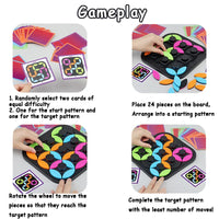 Thumbnail for Rotating Logic™ - Haastava lautapeli - Tangram-palapeli