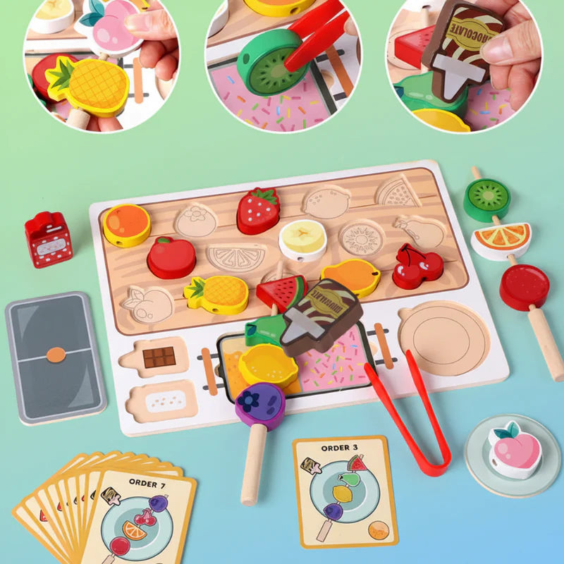 HarvestPlay – Luova ja opettavainen – Hedelmien lajittelusetti