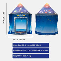 Thumbnail for Rocket Ship Tent™ – Avaruusseikkailu - Lasten teltta