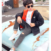 Thumbnail for Reversible Kids Jacket – Veden- ja tuulenpitävä – kevyt takki
