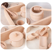 Thumbnail for MiniMasterChef – Koulutus ja hauskuus – Puinen keittiöleikkisetti