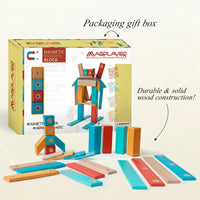 Thumbnail for MagPlayer – Luovuus ja motoriset taidot – DIY-puumagneettiset rakennuspalikat