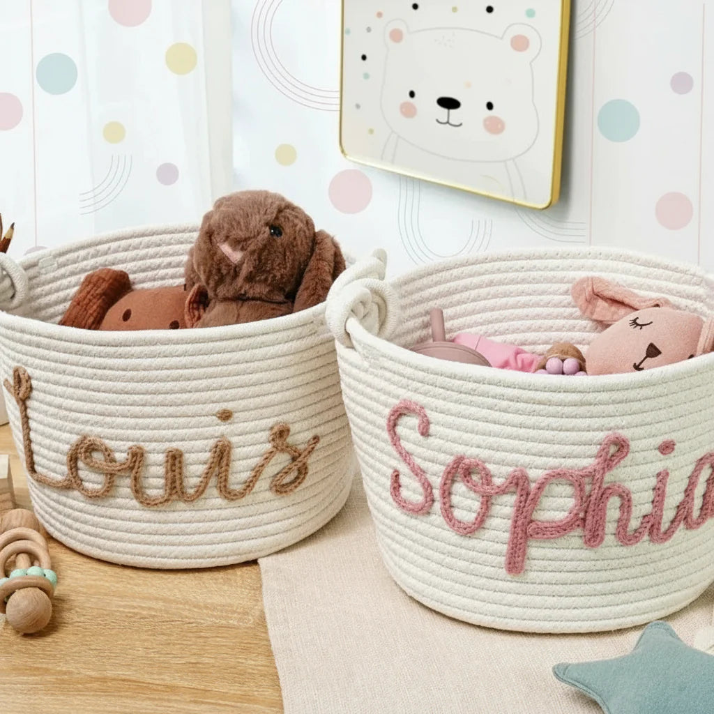 CuddleBasket – Söpö ja henkilökohtainen – henkilökohtainen vaippakori