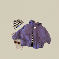 Thumbnail for LiloWear – Tuulenpitävä ja vettä hylkivä – Lasten tuulitakki hupulla