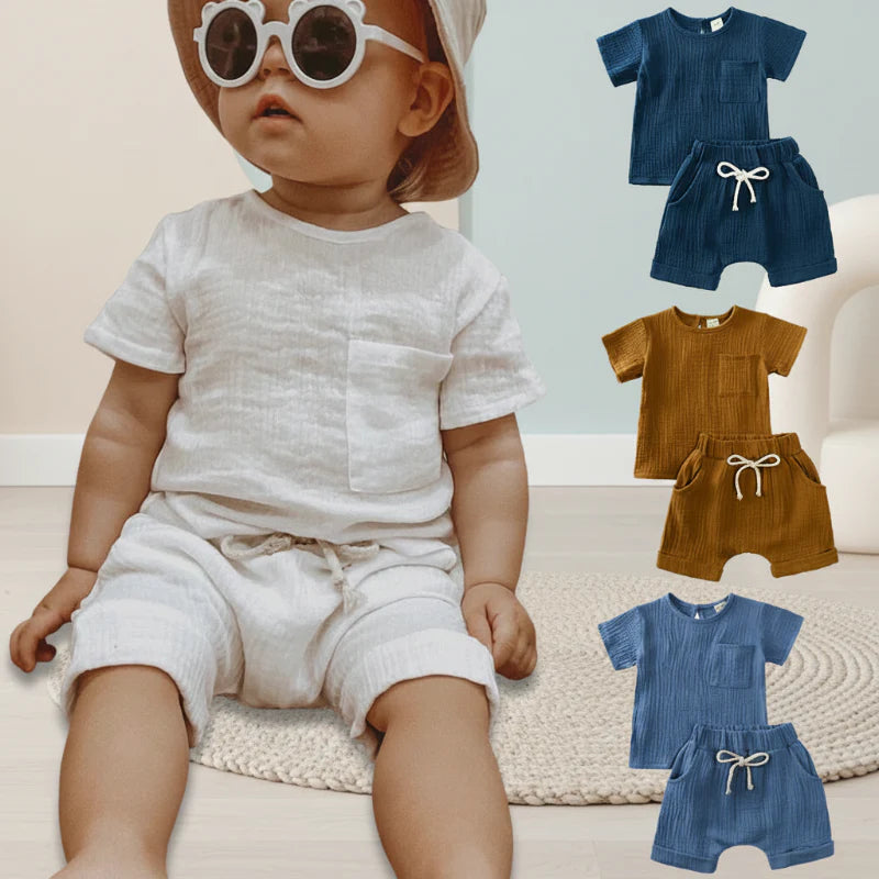 Baby Summer Outfit – Kevyt ja mukava – vaatesetti