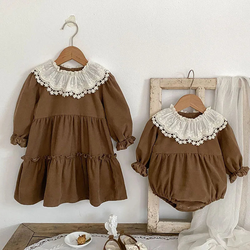 Mini Fashion™ - Mukava & Tyylikäs - Kevään Romper mekot Lapset