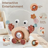 Crab Pull Toy™ – Leikkiminen & oppiminen – Puinen rapu