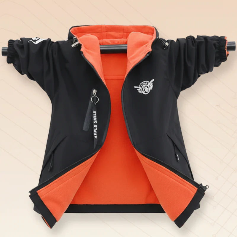 Reversible Kids Jacket – Veden- ja tuulenpitävä – kevyt takki
