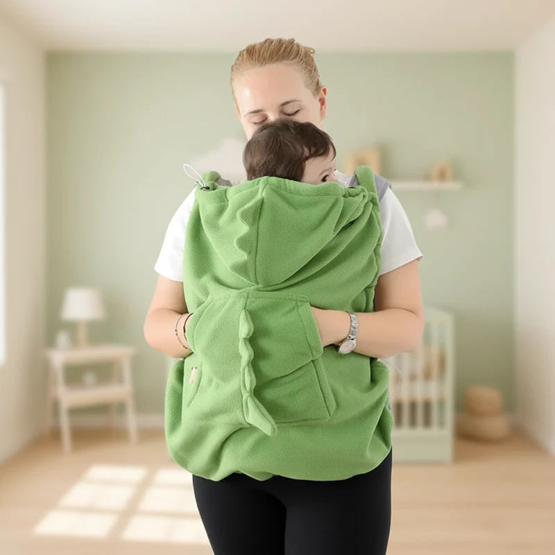 Dinosaur Baby Carrier Cover – Lämmin ja mukava – Dino-vauvanpeitto