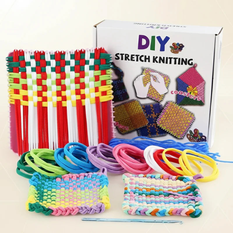 ColorLoop – Yksinkertainen ja leikkisä – DIY-kudontasarja lapsille