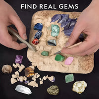 Thumbnail for Gemstone Dig Kit – Löytöretki & oppiminen – Kristallien kaivaussarja