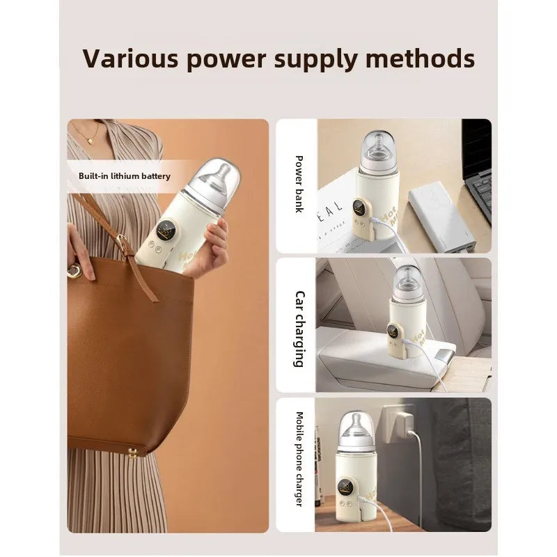 SmartBottle - Aina lämmin & valmis - Langaton ladattava maidonlämmitin