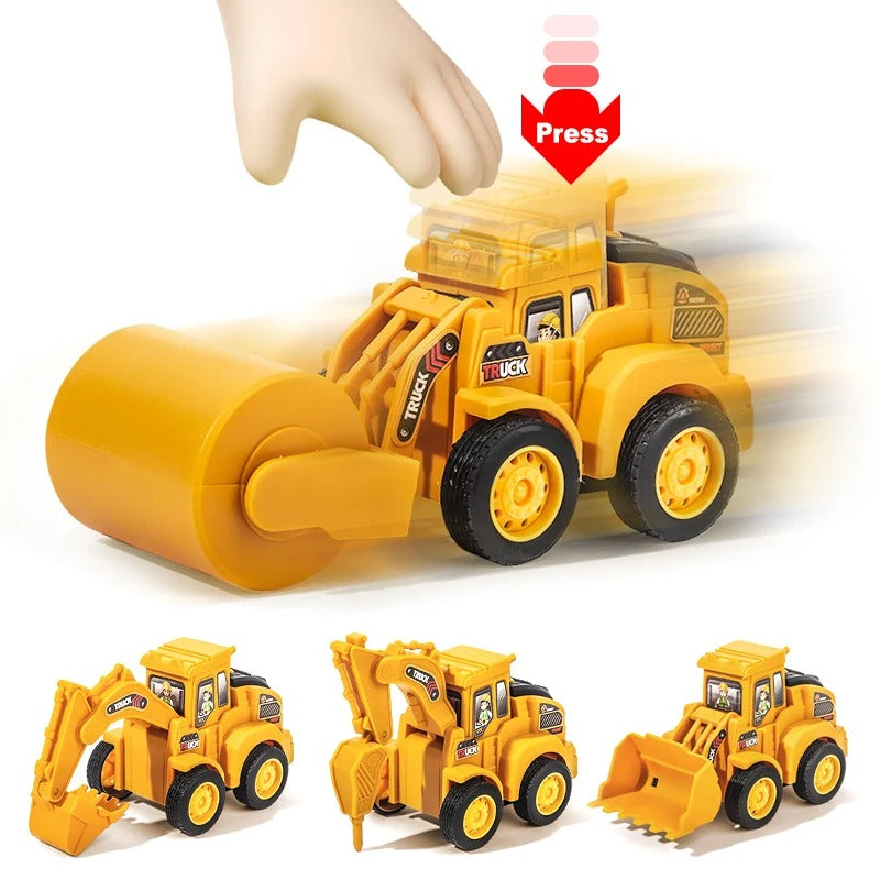 Construction Toy™ - Pienet rakennusinsinöörit toiminnassa - Lelukaivinkone