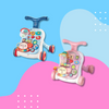 Baby Walker – Turvallinen ja vuorovaikutteinen - 3-in-1 vauvan kävelykouluttaja ja leikkikeskus
