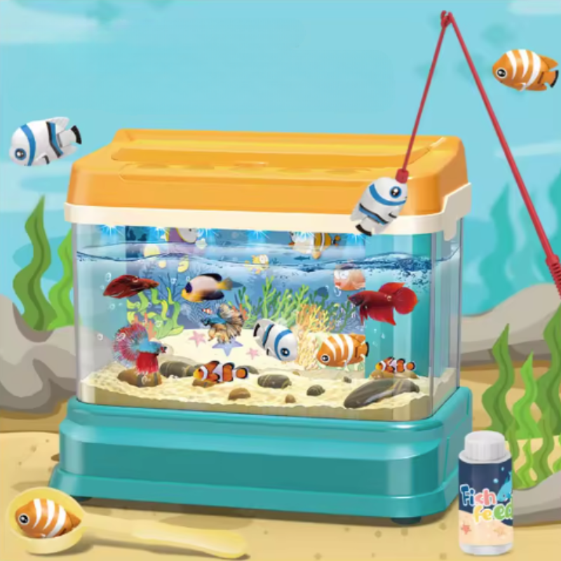 Aqua Friends – Oppiminen ja leikki – Kalapeli Akvaario
