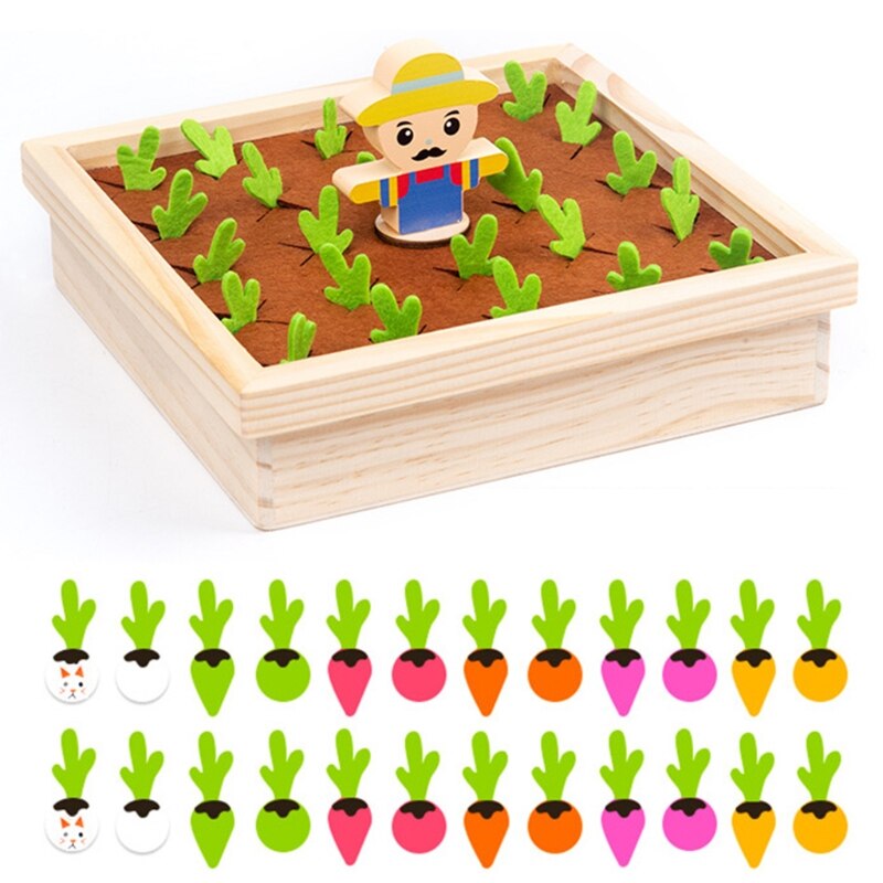 Harvest Game™ - Ontdek verschillende groenten - Educatieve moestuin