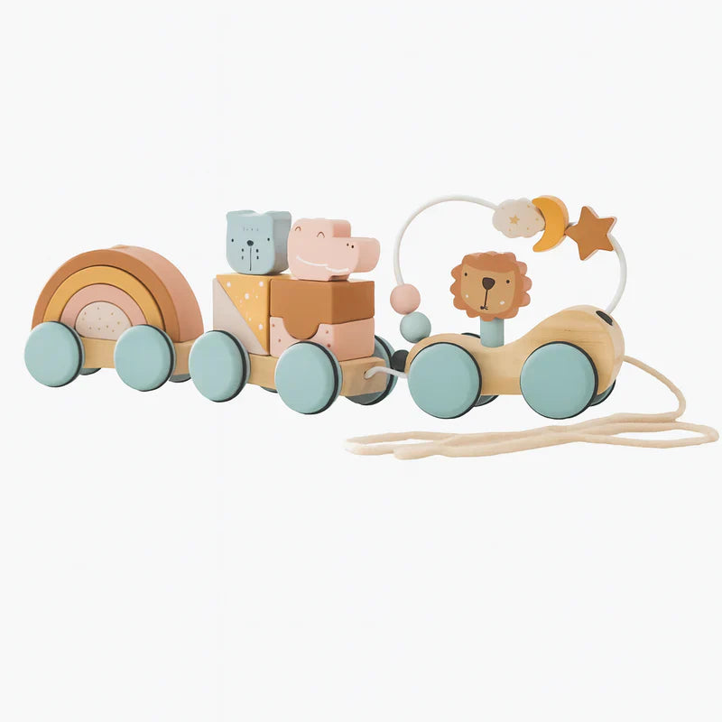 HappyTrain – Montessori & Fun – Puinen junasarja