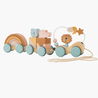 Thumbnail for HappyTrain – Montessori & Fun – Puinen junasarja