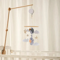 Thumbnail for LittleNest – Luonnollinen rauha – Puinen vauvan mobiili