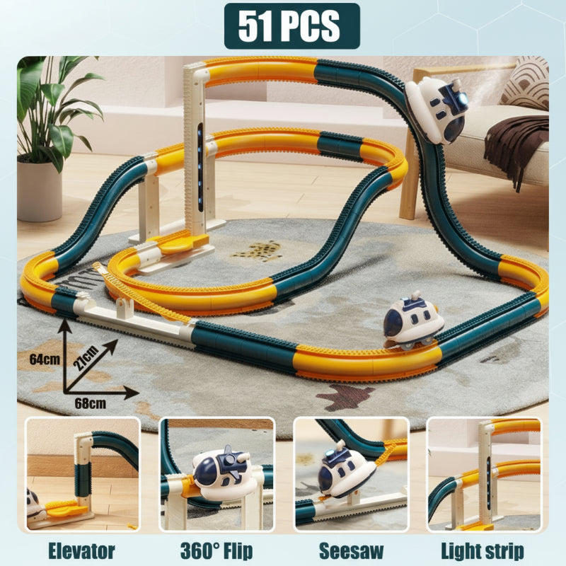 SteamTrack – Interaktiivinen ja viileä – 360° höyryjunarata