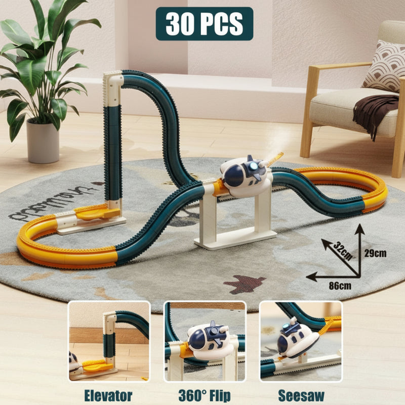 SteamTrack – Interaktiivinen ja viileä – 360° höyryjunarata