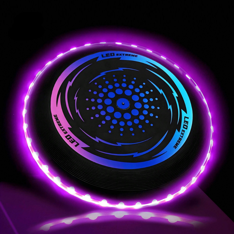 NightFly – Valoa antava ja kestävä – LED-frisbee