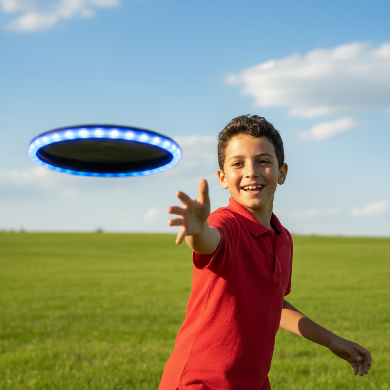 NightFly – Valoa antava ja kestävä – LED-frisbee