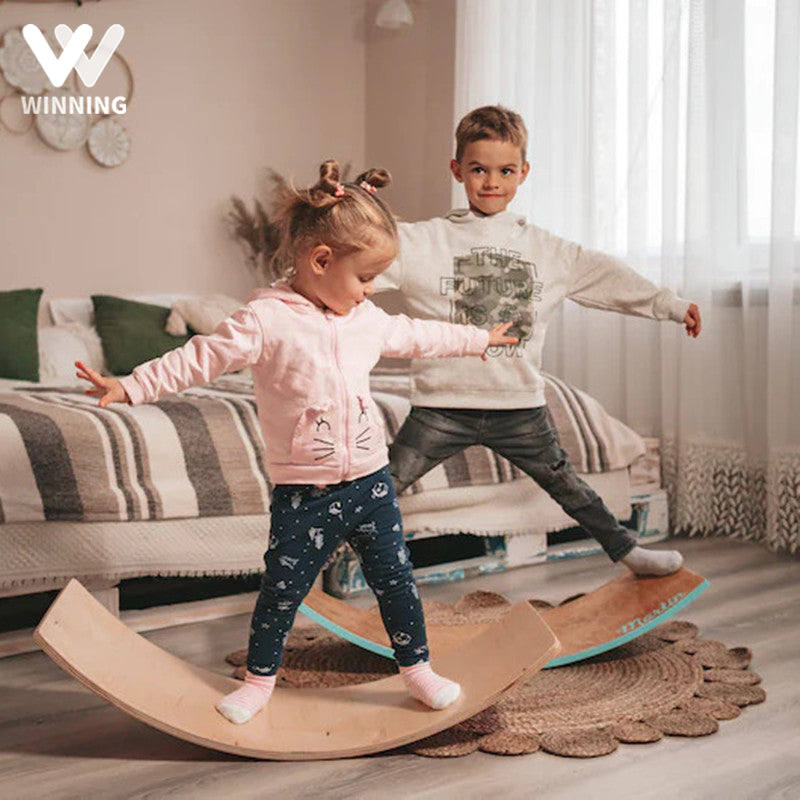 Wobble Board™ | Monikäyttöinen lelu - Puinen tasapainolauta