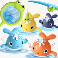 Thumbnail for Bath Buddies™ - Kalasta söpöjä kylpyleluja - Uivat valaat