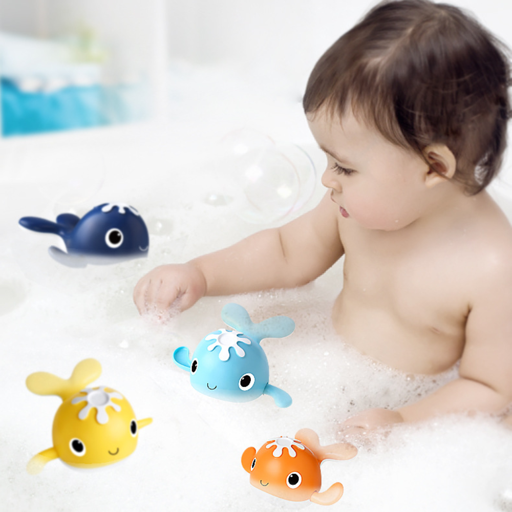 Bath Buddies™ - Kalasta söpöjä kylpyleluja - Uivat valaat