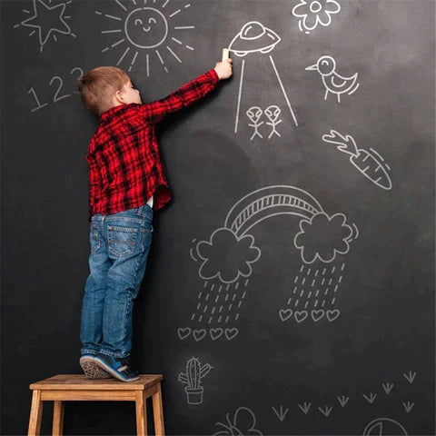 ChalkWall™ - Monikäyttöinen liitutaulu! - Liitutaulutapetti