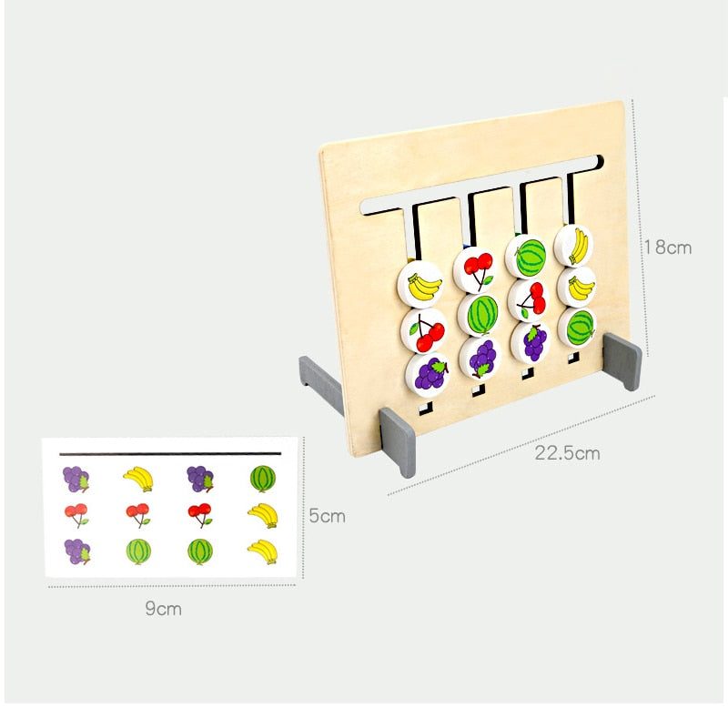 Woods™ | Looginen päättely - Montessori-lajittelupalapeli