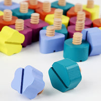 Thumbnail for Wooden Screw Board™ | Paranna hienomotoriikkaa leikin avulla - Puzzle-peli