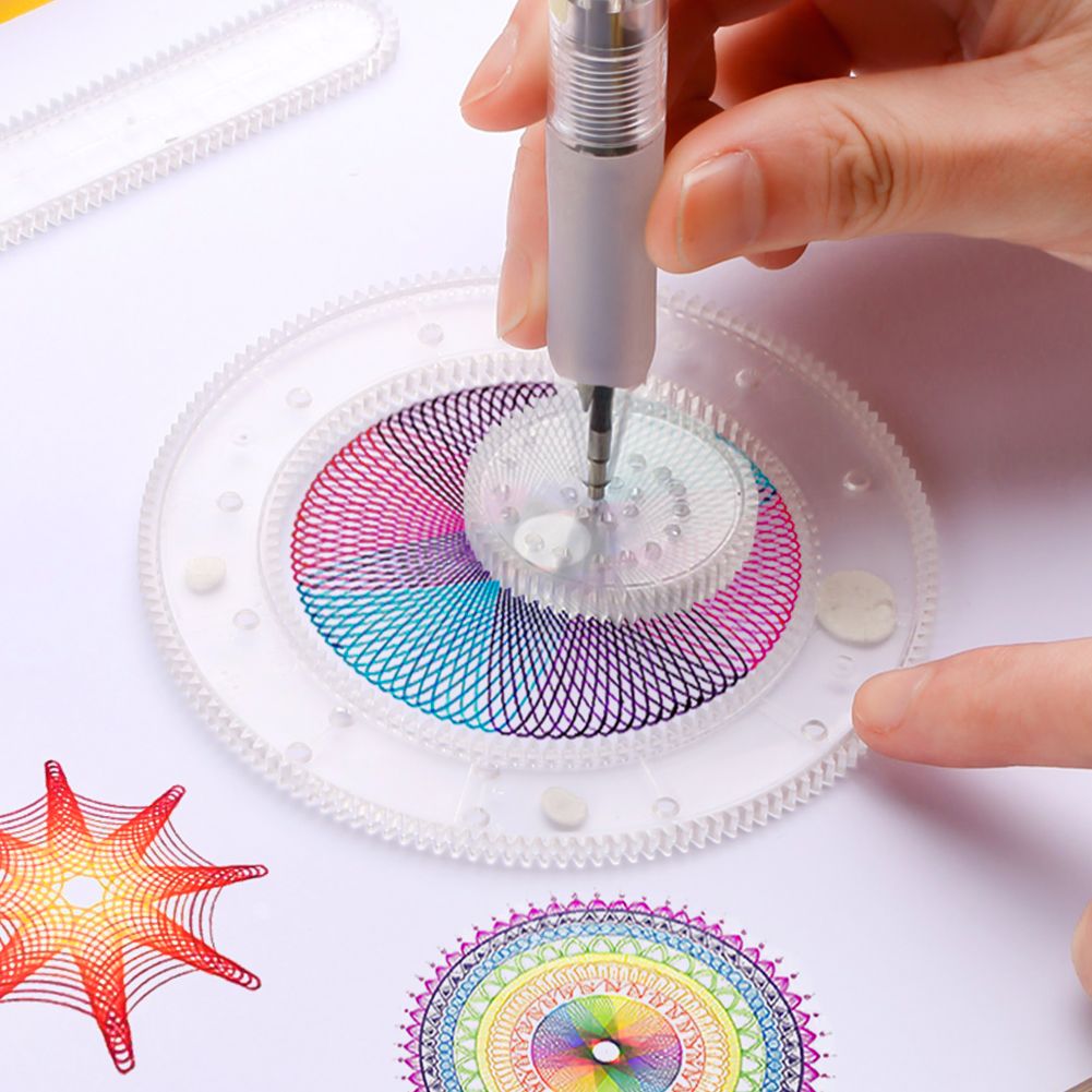 Spirograph™ - Loputonta piirtämisen hauskuutta! - Piirustussarja