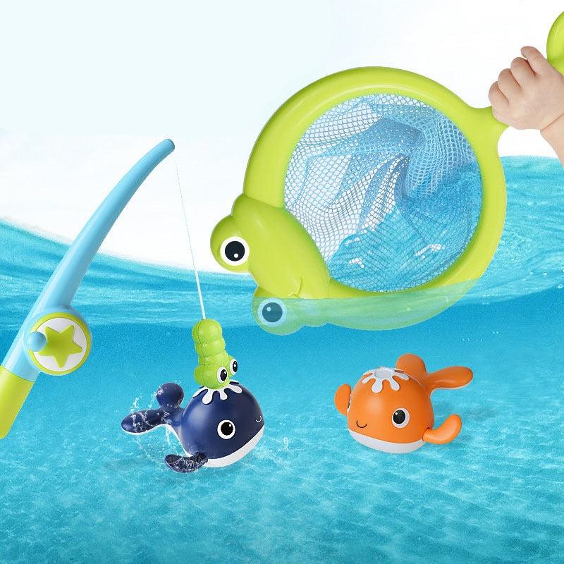 Bath Buddies™ - Kalasta söpöjä kylpyleluja - Uivat valaat