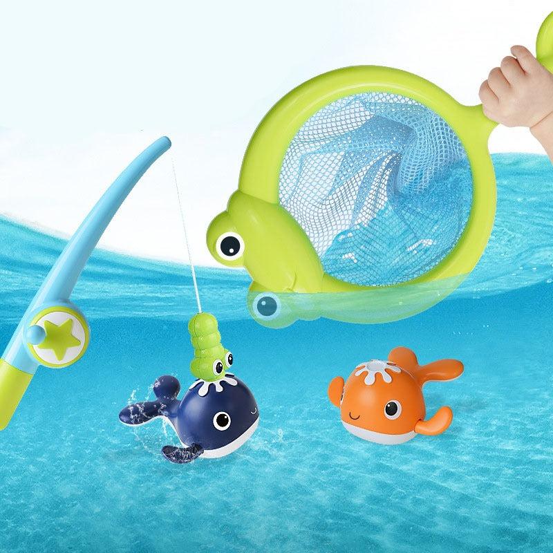 Bath Buddies™ - Kalasta söpöjä kylpyleluja - Uivat valaat