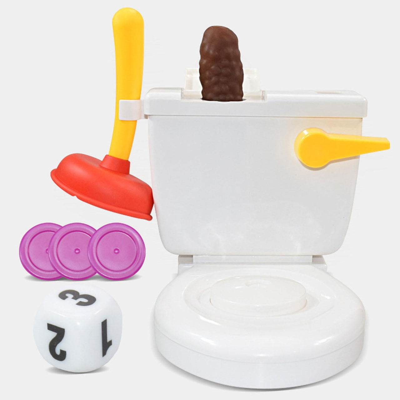 Flying Poop Game™ - Kuka nappaa lentävän kakan? - Perhepeli