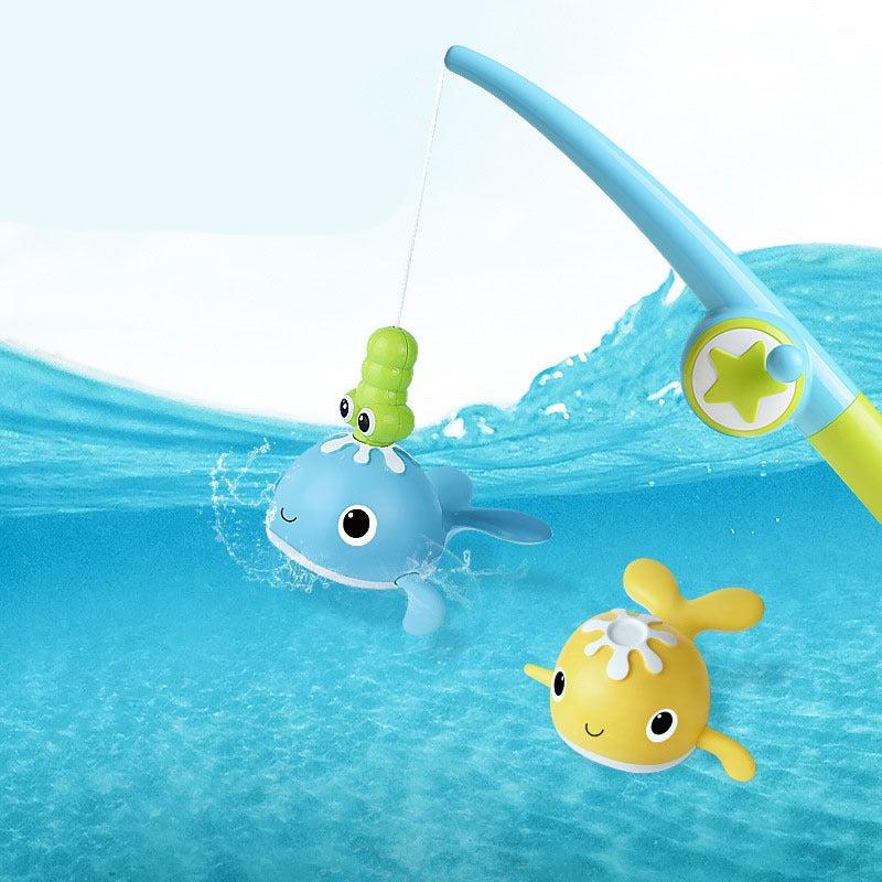 Bath Buddies™ - Kalasta söpöjä kylpyleluja - Uivat valaat
